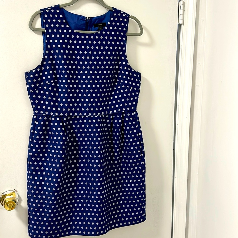 J. Crew, beautiful, polka dot, dress for ladies. In great condition!